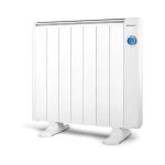 Suinga - radiateur electrique basse consommation 7 lments 1300w orbegozo, mural ou au sol, tlcommande, ...