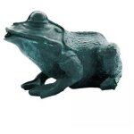 Sujet cracheur d'eau grenouille s