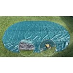 Summer fun - bche hivernage protection piscine hors - sol ovale 730 x 375 cm - dimension couverture ...