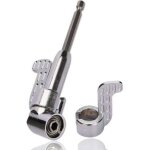 Sun flower visseuse coud�e 1 / 4  renvoi d'angle 105� tige hexagonale tournevis de vissage(argent)