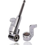 Sun flower visseuse coud�e 1 / 4  renvoi d'angle 105� tige hexagonale tournevis de vissage(argent)