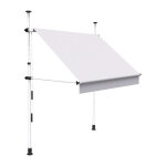 Sunny inch � - store � projection autoportant sans per�age - 200 x 150 cm - terrasse ou balcon - �cru ...