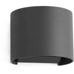 Sunset, led lampe murale pour externe faro barcelona