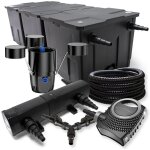 Wiltec - sunsun kit complet: cbf - 350c filtre de bassin jusqu' 90000 l, neo10000 pompe de filtration ...