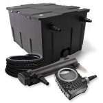 Wiltec - sunsun kit complet: cbf - 550 filtre de bassin jusqu' 60000 l biologique, neo10000 supereco ...