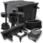 Sunsun kit complet: cbf - 550 filtre de bassin jusqu'à 60000l, neo10000 pompe 10000l / h 80w, cuv - 236 ... Sunsun kit complet: cbf - 550 filtre de bassin jusqu'à 60000l, neo10000 pompe 10000l / h 80w, cuv - 236 ...