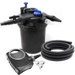 Sunsun kit complet: cpf - 10000 filtre de bassin à pression jusqu?à 10000 l avec 11 watt lampe uv, neo3800 ... Sunsun kit complet: cpf - 10000 filtre de bassin à pression jusqu?à 10000 l avec 11 watt lampe uv, neo3800 ...