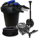 Wiltec - sunsun kit complet: cpf - 250 filtre de bassin à pression jusqu'à 10000 l avec 11w lampe uv, ... Wiltec - sunsun kit complet: cpf - 250 filtre de bassin à pression jusqu'à 10000 l avec 11w lampe uv, ...