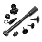 Kit de fixation 2 avec 3 buses de fontaine et accessoires - pour pompes de bassin fontaine jet d'eau ...