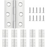 Sunxury - lot de 20 charni�res pliantes 44 mm � 31 mm, charni�re en acier inoxydable, charni�re piano, ...