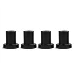 Sunxury - entretoise de porte de grange, 4pcs coulissante entretoise murale de rail de porte de matériel ... Sunxury - entretoise de porte de grange, 4pcs coulissante entretoise murale de rail de porte de matériel ...