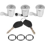 Sunxury eosnow, pour peugeot partner ensemble de serrure de porte de voiture en m�tal 252522 9170. g3 ...