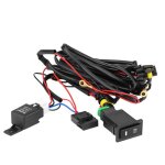 Sunxury - kit universel de relais de fusible de faisceau de cblage d'interrupteur marche / arrt de ...