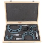 Sunxury - micromtres extrieurs mtriques 0 - 100mm, jauge d'paisseur, triers de mesure avec tui, ...