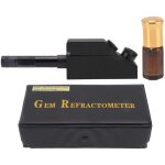 Réfractomètre de pierres précieuses portable 1. 30 à 1. 81 kit de réfractomètre de pierres précieuses ... Réfractomètre de pierres précieuses portable 1. 30 à 1. 81 kit de réfractomètre de pierres précieuses ...