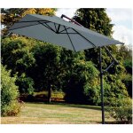 Parasol d�port� 3x2m - gris anthracite - superking