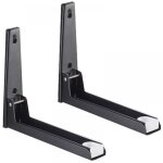 Support 2 pièces en acier inoxydable pour four à micro - ondes avec bras extensible, support mural pour ... Support 2 pièces en acier inoxydable pour four à micro - ondes avec bras extensible, support mural pour ...