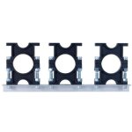 Support 6� universel pour 3 lnb - antenne fixation parabole t�te