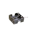 Electro dh - support pour 8 piles 1, 5 v (12 v) de 200 mm, noir 33. 050 8430552029112