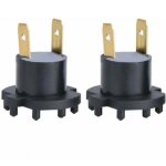 Pour support ampoule h7 paire de support d'ampoule de douille de phare pour mazda 3 5 kawasaki aprilia ...