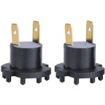 Pour support ampoule h7 paire de support d'ampoule de douille de phare pour mazda 3 5 kawasaki aprilia ...