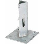 Support - ancre sur platine à fixer pour poteau te30 Support - ancre sur platine à fixer pour poteau te30