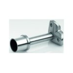 Croso - support d'angle pour poteau de garde corps et main courante Croso - support d'angle pour poteau de garde corps et main courante