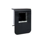 Support d'appareillage 45x45 pour plinthe sl20055 noir hager sl200559709011