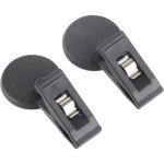 Support de bloc - notes de voiture 2 pi�ces support de billet de voiture pince � ventouse, clip de carte ...