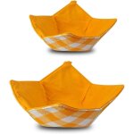 Support de bol thermique pour micro - ondes, manipulation s�re de plats chauds ? orange