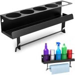 Support de bombe a�rosol, support de canette en acier au carbone support mural pour flacon pulv�risateur ...