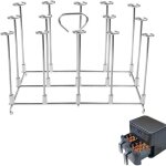 Support de brochettes pour friteuse � air double, compatible avec les friteuses ninja foodi af300uk / ...