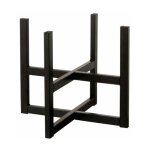 Support pour cache - pot & panier  elsa  42cm noir Support pour cache - pot & panier  elsa  42cm noir