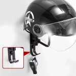 Support de casque de moto, support de rangement de chapeaux en m�tal, pr�sentoir de cintre mont� au sol ...