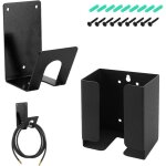 Support chargeur voiture electrique, crochet en j mural et support de rangement, prot�ge et organise ...