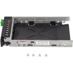 Support de disque dur 2. 5  argent noir pour hdd sas sata, compatible fujitsu primergy rx600 rx300 rx90 ...