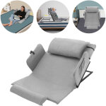 Support dorsal �lectrique r�glable pour lits d'h�pital, offrant un soutien lombaire et dorsal aux patients, ...