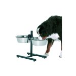 Support double gamelle pour chiens dsignation : support t2 type : avec 2 gamelles morin 153 - 184