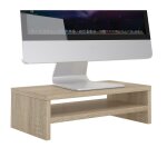 Idimex - support d'�cran d'ordinateur display, en m�lamin� d�cor ch�ne sonoma