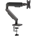 Support pour cran - pince et ressort  gaz - 1 cran - jusqu' 32 pouces - noir