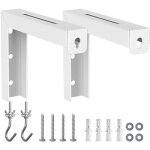 Support en l pour �cran de projection support de suspension mural ou au plafond extension r�glable avec ...