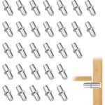 Support d'�tag�re, 30 pi�ces support de cr�maill�re, 5mm taquet etagere pour meubles, armoires, supports ...