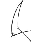 Support pour fauteuil suspendu 214 cm soutien pour accrocher balancelle et chaises suspendues en acier ...