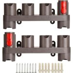 Supports de fixation pour accessoires compatibles avec les aspirateurs dyson gen 5, v15, v12, v11, v10, ...