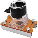 Support de fixation de fente 2 en 1 pour routeur de travail du bois, defonceuse a bois affleureuse, fraiseuse ...