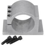 Support de fixation pour moteur de broche cnc en aluminium de 80 mm de diam�tre avec vis (80 mm)