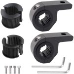 Supports de fixation pour phares de travail, supports de barre de support pour phares de travail de 19 ...