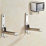 Support pour four � micro - ondes en acier inoxydable 304, grille pour four � micro - ondes, �tag�re ...