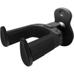 Support guitare mural, verrouillage automatique accroche guitare mural, bois pour support mural guitare ...