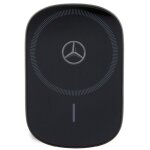 Support inductif pour calandre mercedes magsafe 15w argent noir
